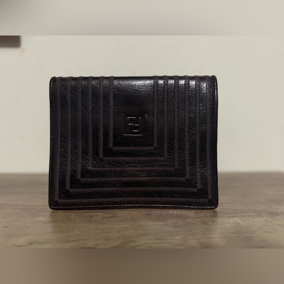 Fendi Handbags - Fendi Vintage Small Leather Crossbody | Italy | COA Included